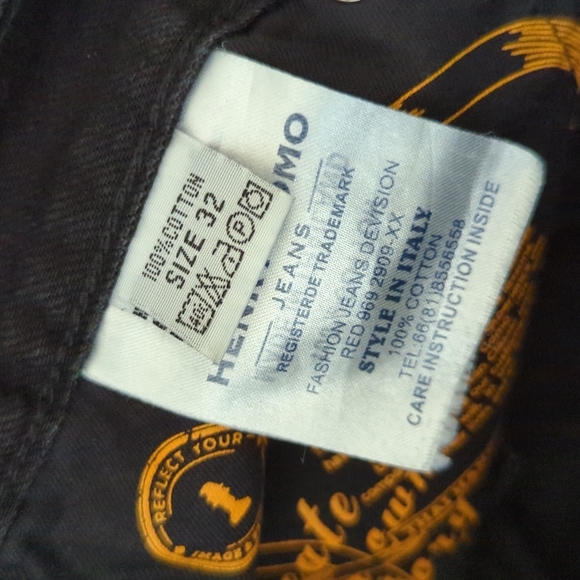 Henry Como Distressed Denim Shorts - Picture 5 of 5